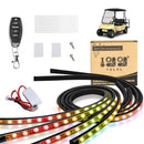 10L0L Golf Cart Glow Light Kit with Remote & Music Sync
