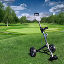 Fairway Flyer Lightweight 3-Wheel Golf Push Cart
