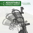 Caddytek CaddyLite EZ V8 Golf Push Cart – 3-Wheel Folding Cart