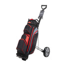 KVV Lightweight 2-Wheel Golf Push Cart – Charcoal