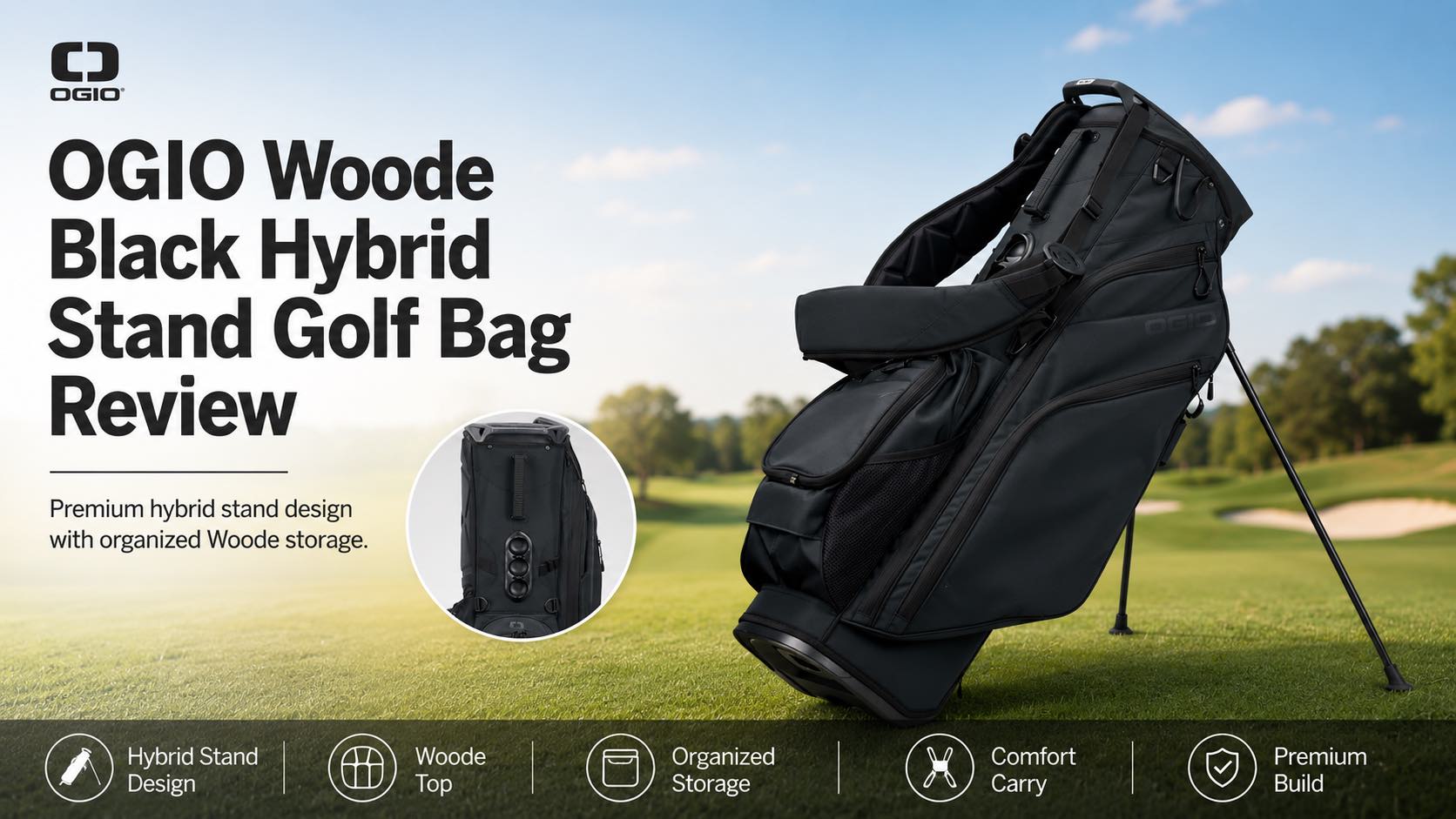 OGIO Woode Hybrid Stand Bag Review 2026: Carry & Dividers