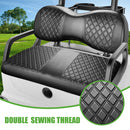 10L0L Diamond Leather Seat Cover for Yamaha G29 Golf Cart