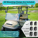 10L0L Folding Golf Cart Side Mirrors – No Drilling Required