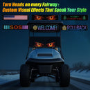 10L0L Golf Cart Devil Eyes LED Display Sign 24" - App