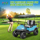 10L0L Golf Cart Seat Covers for Yamaha & Club Car (2-Seater)