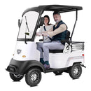 2-Passenger Electric Golf Cart White