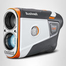 Bushnell Golf Tour V6 Shift Laser Rangefinder with Slope Compensation, 1300-Yard Range, Flag Lock Vibration, Magnetic Cart Mount, 6X Magnification, Waterproof – Tournament Legal (Orange, Patriot Pack)