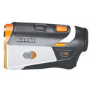 Bushnell Golf Tour V6 Shift Laser Rangefinder with Slope Compensation, 1300-Yard Range, Flag Lock Vibration, Magnetic Cart Mount, 6X Magnification, Waterproof – Tournament Legal (Orange, Patriot Pack)