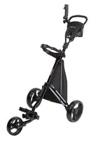 Precise Cruiser 3-Wheel Foldable Golf Cart – Black