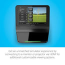Garmin Approach® R50, Premium Golf Launch Monitor and Simulator, 10" Built-in Color Touchscreen Display