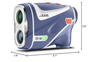 AOFAR GX10 Golf Rangefinder with Exclusive Auto RED Display Adjustment, Max N52 Magnet for Absorbing Anywhere, Independent Slope Switch Button with Indicator Light, Full Accessories, IPX4 Waterproof