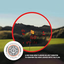 Bushnell Golf Pro X3+ Link Laser Rangefinder with Wind Speed, Slope & Elements Compensation | 1300-Yard Range, 7X Magnification, Dual Display, Visual JOLT & Magnetic Cart Mount