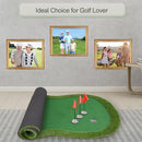 Chriiena Golf Putting Green,Large Practice Putting Mat for Indoor Outdoor