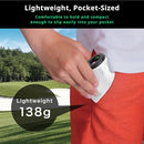 Golf Laser Rangefinder with Slope, Shot Navi Fit2 - Slope ON/Off, Flag Lock & Vibration, 1093 Yards, 6X Magnification, IPX4 Waterproof, Slim Design 4.8oz, Tour Legal (Black)