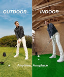 SC4 PRO Golf Launch Monitor & 3D Driving Range Simulator Indoor & Outdoor Use Portable Golf Swing Analyzer Home Tracker with Built-in Screen w/Voice Output 5 Free E3 Courses No Monthly Subscription