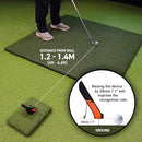 GolfBuddy GS01 Portable Golf Launch Monitor — Tracks Club Speed, Ball Speed, Smash Factor, Carry & Total Distance on 5" LCD | No App, USB-C Rechargeable, Indoor & Outdoor, MPH/KPH