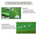 Chriiena Golf Putting Green,Large Practice Putting Mat for Indoor Outdoor