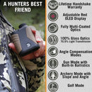 Astra Optix OTX2400B 6x21 2400yd Laser rangefinder for Hunting, Shooting and Golfing with Red OLED Display Fast 0.1s and Accurate +/-1 yd. Range Finder with Ballistics