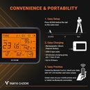 Voice Caddie SC300i Portable Golf Launch Monitor and Swing Analyzer with Real-Time Shot Data Tracking | Ideal Golf Swing Trainer/Training Equipment for Indoor & Outdoor | Up to 20 Hours Battery Life