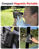 REDTIGER Golf Rangefinder, 7X Magnification 1200 Yards Laser Range Finder with Slope, Built-in Magnetic Bracket, Flag Pole Locking Vibration＆Rechargeable, GolfVue Series 1 pro