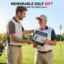 MINENER 1200 Yards Golf Range Finder with Slope On/Off(White)