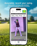 Skymons Portable Golf Launch Monitor, Simulators for Home & Training, Mobile Launch Monitor for Golf Swing Analysis, Tracker & Swing Analyzer, Indoor Outdoor Use, Up to 10 Hours Battery Life.