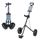XDriveMax GC01 Foldable 2-Wheel Golf Pull Cart – Steel Frame