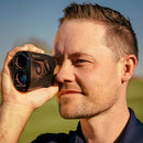 Bushnell Golf Tour V7 Shift Laser Rangefinder with Tour Trusted Slope Technology, Dual Color Display, Yardage Range Recall, 1300-Yard Range & 6X Magnification