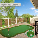 Chriiena Golf Putting Green,Large Practice Putting Mat for Indoor Outdoor
