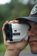 Gogogo Sport Vpro GS24 Golf & Hunting Laser Rangefinder, 7X Magnification, 1200 Yard Distance Measuring Range Finder with High-Precision Flag Pole Locking Vibration Function Slope Mode Continuous Scan