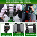 Urgown 5-Point Golf Cart Child Safety Harness – Gray/Black