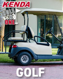 Kenda Hole-N-1 Golf Cart Tire & Wheel Set (4-Pack) K389 18x8.5-8