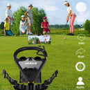JANUS Foldable 3-Wheel Golf Cart with Phone Mount & Storage