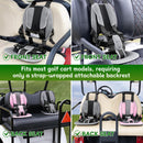 Urgown 5-Point Golf Cart Child Safety Harness – Gray/Black