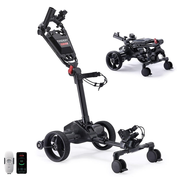 A11N Finchley G3 Smart Electric Follow Golf Caddy – Black