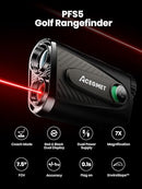 ACEGMET PFS5 Coach Mode Golf Rangefinder