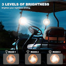 AIPSET Rechargeable Golf Cart Fan with Remote