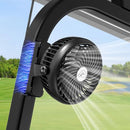 AMACOOL Magnetic Rechargeable Golf Cart Fan
