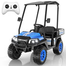 AceCruisers Kids 2-Seater Electric Golf Cart Ride-On - Blue