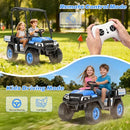 AceCruisers Kids 2-Seater Electric Golf Cart Ride-On - Blue