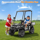 AceCruisers Kids 2-Seater Golf Cart Ride-On Car