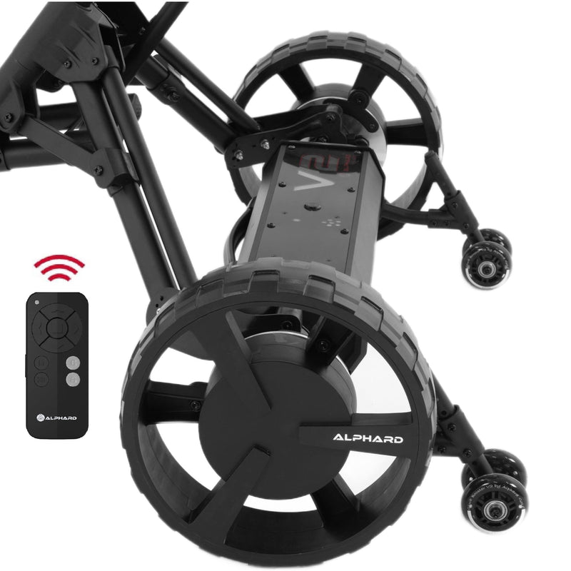 Alphard Club Booster V2 + Omni Cart Electric Golf Caddy Bundle