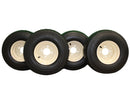 Antego 4-Pack Golf Cart Tires & Beige Wheels – 18x8.50-8