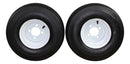 Antego Turf Tire & White Rim Set – 18x8.50-8 (Set of 2)