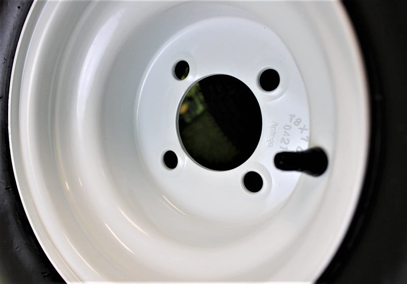 Antego Turf Tire & White Rim Set – 18x8.50-8 (Set of 2)