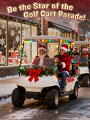 Aulock Golf Cart Christmas Light & Seat Cover Set