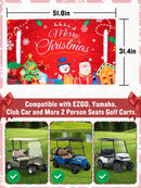 Aulock Golf Cart Christmas Light & Seat Cover Set