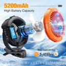 Ausic Portable Misting Clip-On Fan