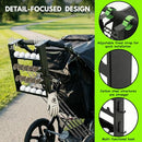 BEUTFQL Metal Golf Stroller Club Holder Attachment