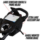 Bag Boy Nitron Auto-Open Golf Push Cart – Lightweight, 3-Wheel